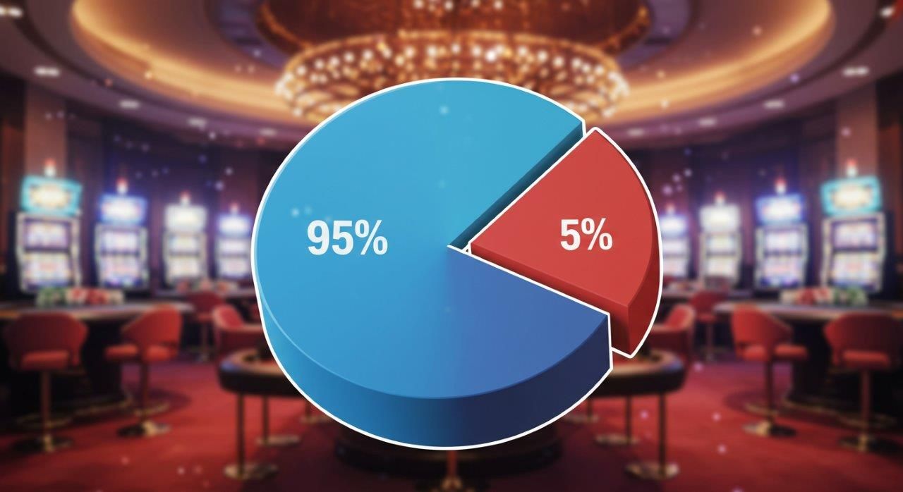 house edge pie chart