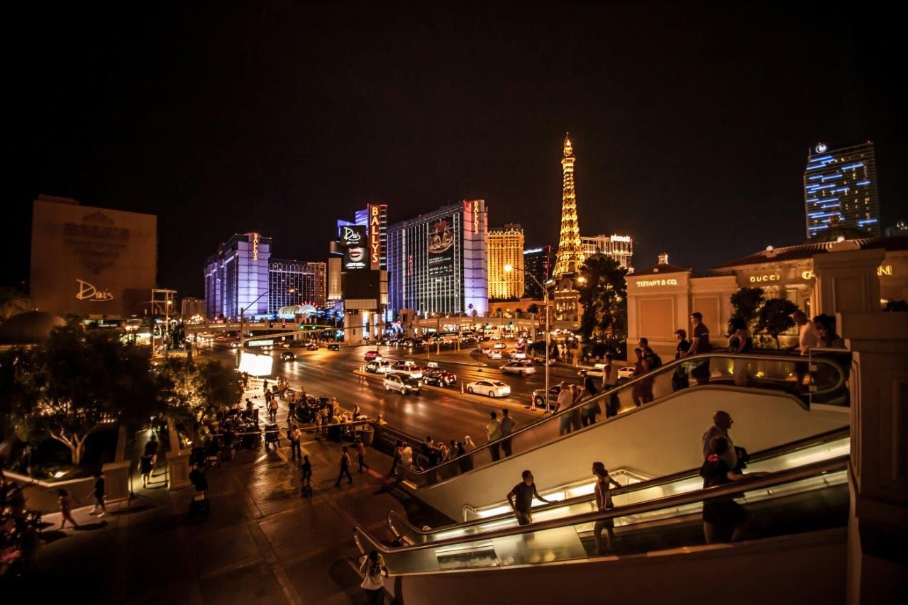 las vegas at night